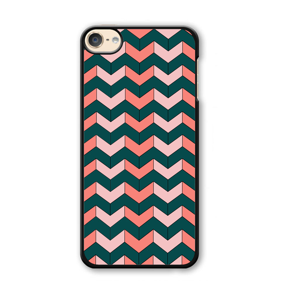 Chevron Arrow Soft And Green Colours iPod Touch 6 Case - Ezzystore
