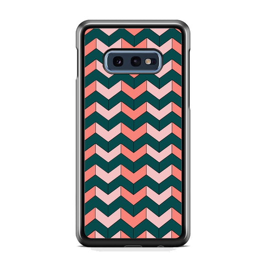 Chevron Arrow Soft And Green Colours Samsung Galaxy 10e Case