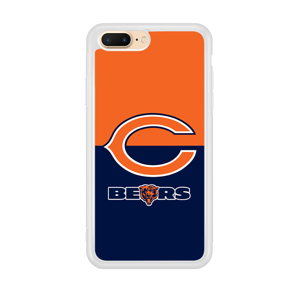 Chicago Bears Two Colours iPhone 7 Plus Case