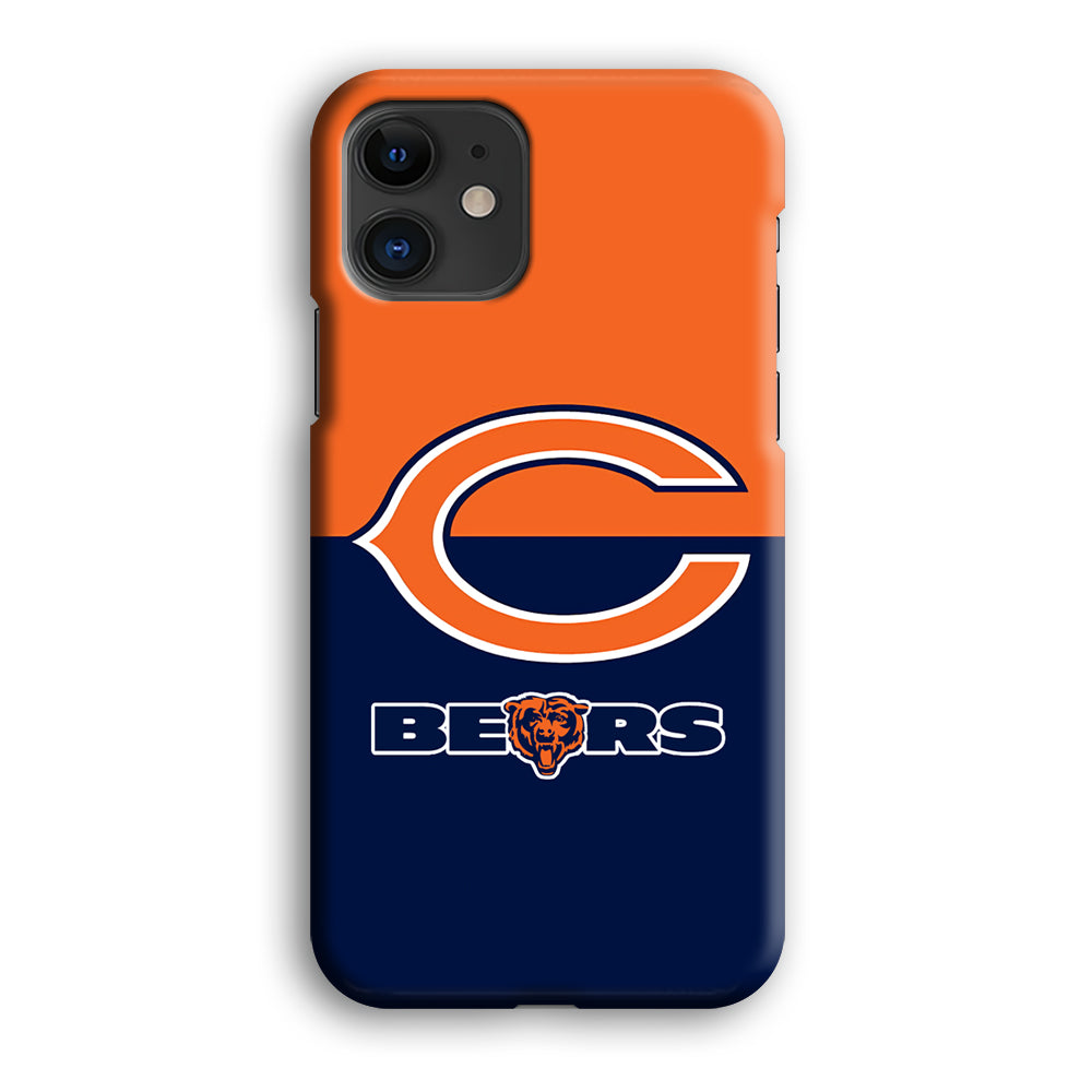 Chicago Bears Two Colours iPhone 12 Case