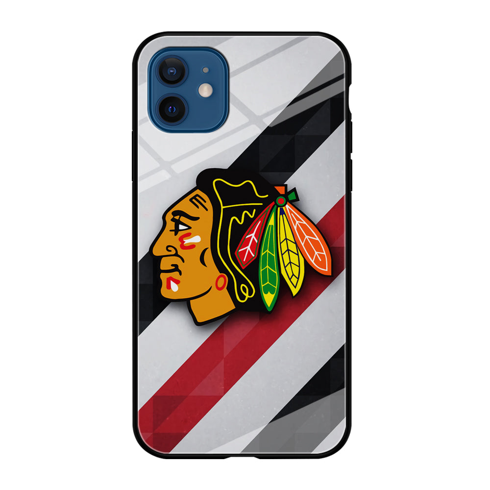 Chicago Blackhawks NHL Team iPhone 12 Case