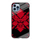 Chicago Bulls Aesthetic Shapes iPhone 12 Pro Case