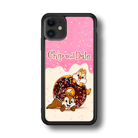 Chip And Dale Donut Creamy iPhone 11 Case