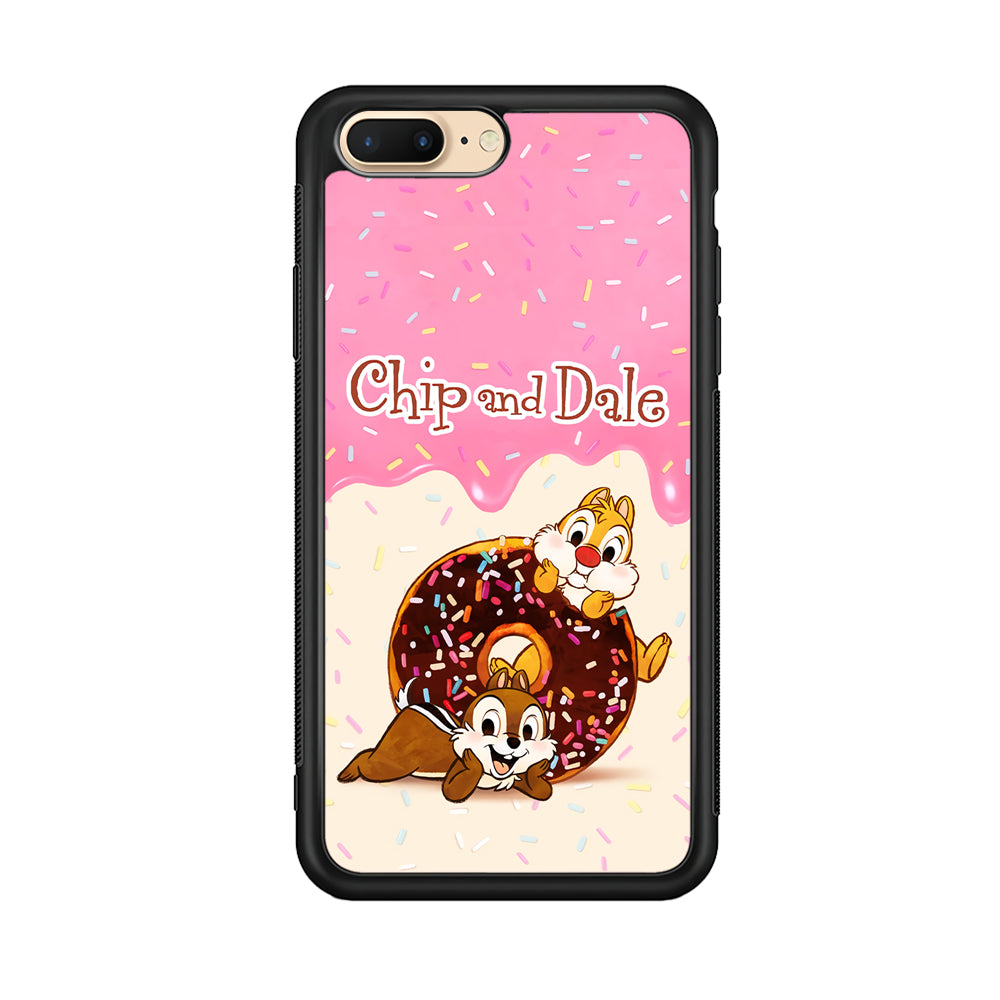 Chip And Dale Donut Creamy iPhone 8 Plus Case