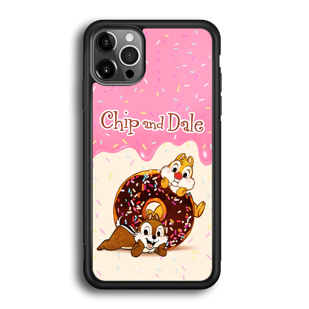 Chip And Dale Donut Creamy iPhone 12 Pro Case