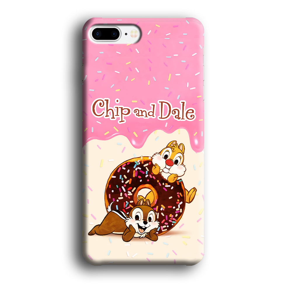 Chip And Dale Donut Creamy iPhone 8 Plus Case