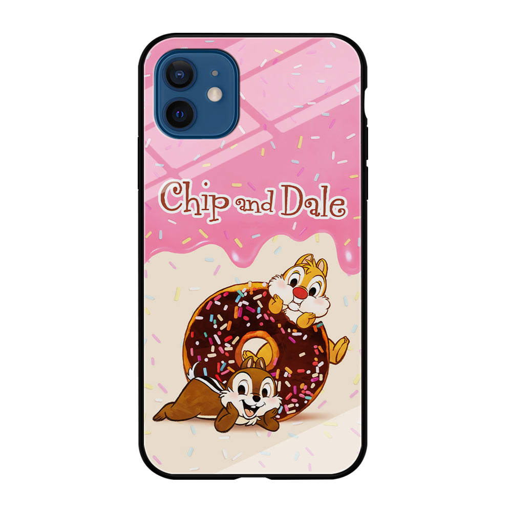 Chip And Dale Donut Creamy iPhone 12 Case