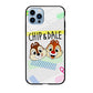 Chip And Dale Paper Clip Aesthetic iPhone 12 Pro Case