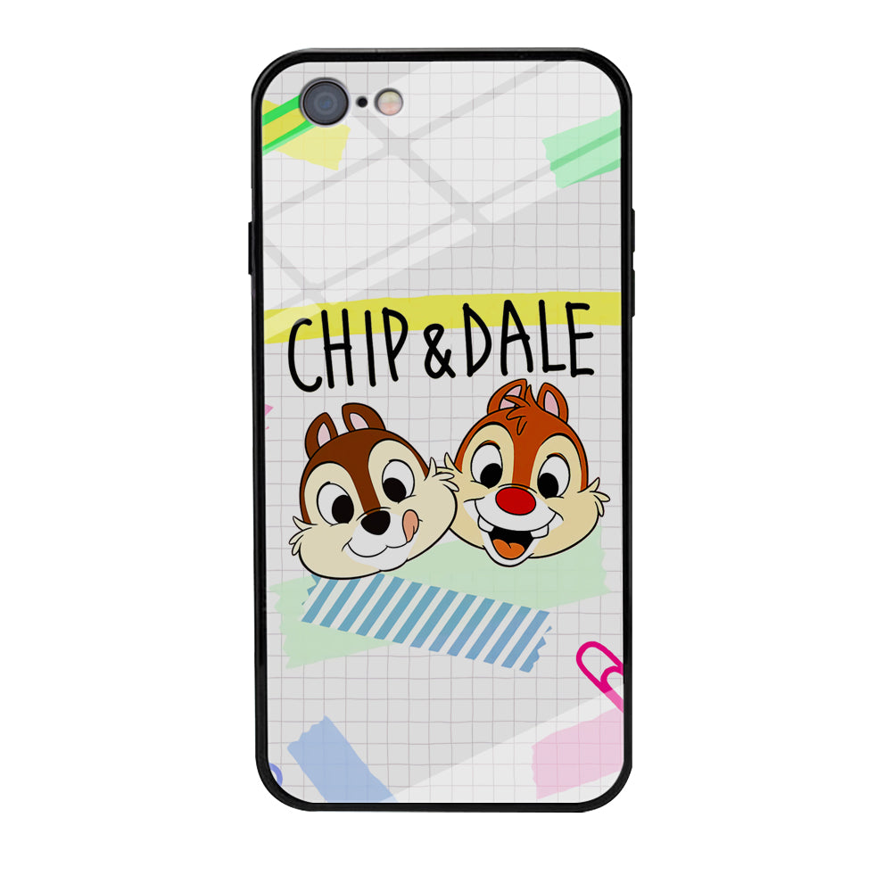 Chip And Dale Paper Clip Aesthetic iPhone 6 | 6s Case