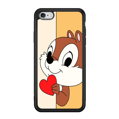 Chip Character Give Love Chip And Dale iPhone 6 Plus | 6s Plus Case