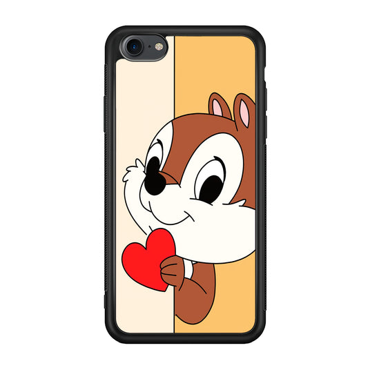Chip Character Give Love Chip And Dale iPhone 8 Case