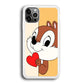 Chip Character Give Love Chip And Dale iPhone 12 Pro Case