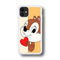 Chip Character Give Love Chip And Dale iPhone 11 Case
