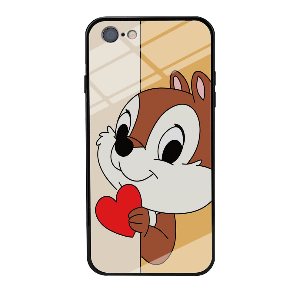 Chip Character Give Love Chip And Dale iPhone 6 Plus | 6s Plus Case