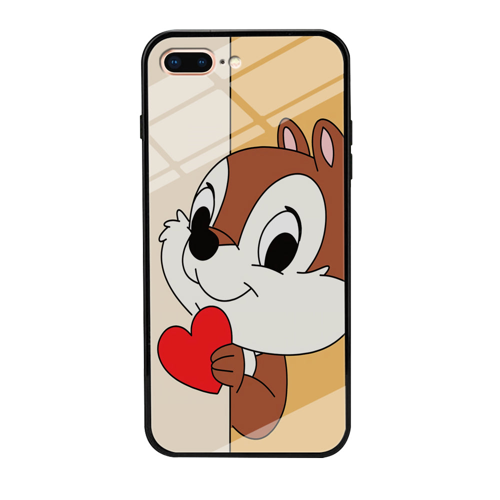 Chip Character Give Love Chip And Dale iPhone 8 Plus Case