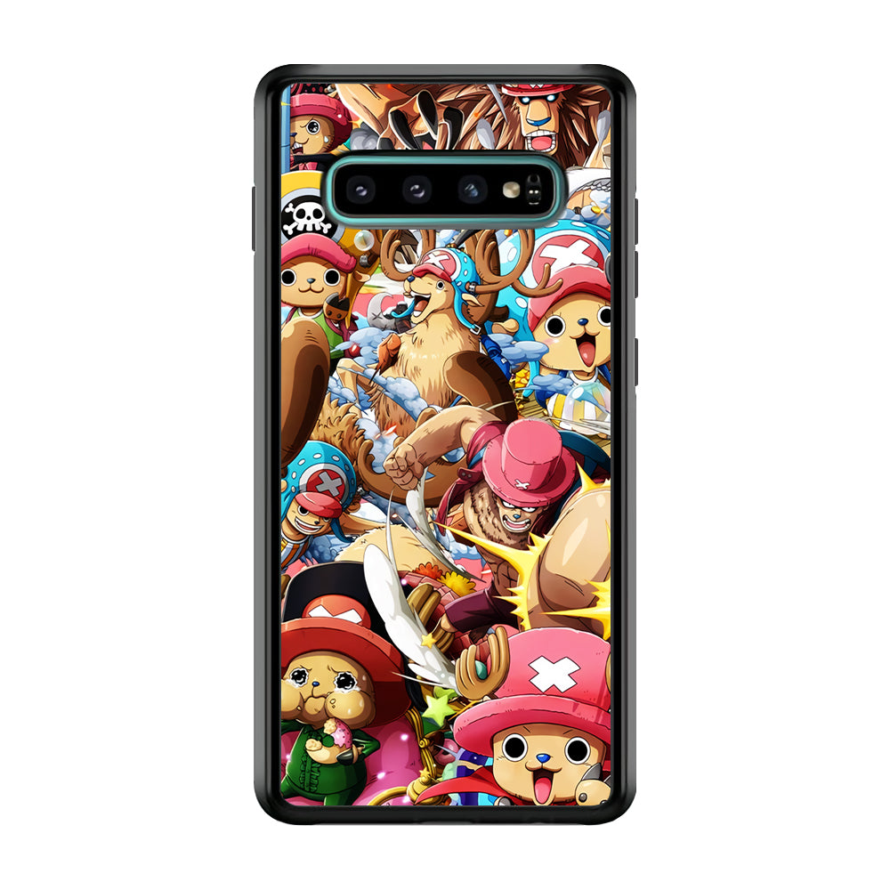Chopper One Piece Transformation Character Samsung Galaxy S10 Case