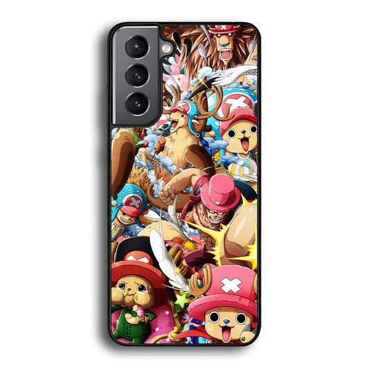 Chopper One Piece Transformation Character Samsung Galaxy S21 Case