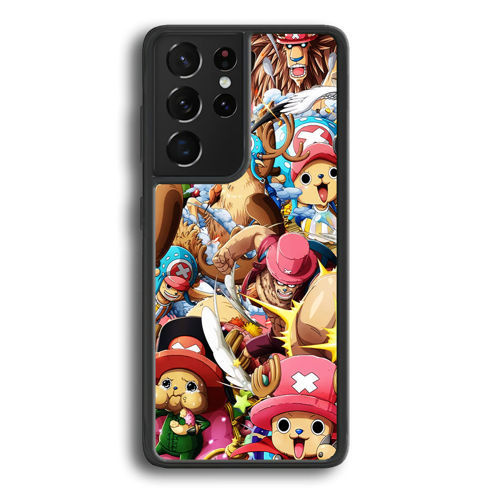 Chopper One Piece Transformation Character Samsung Galaxy S21 Ultra Ca ...