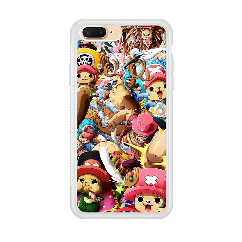 Chopper One Piece Transformation Character iPhone 8 Plus Case