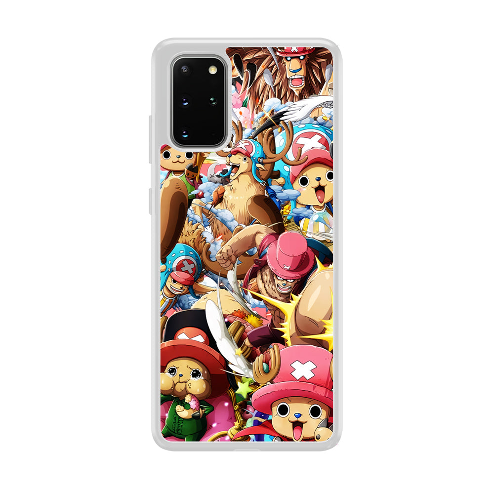 Chopper One Piece Transformation Character Samsung Galaxy S20 Plus Case