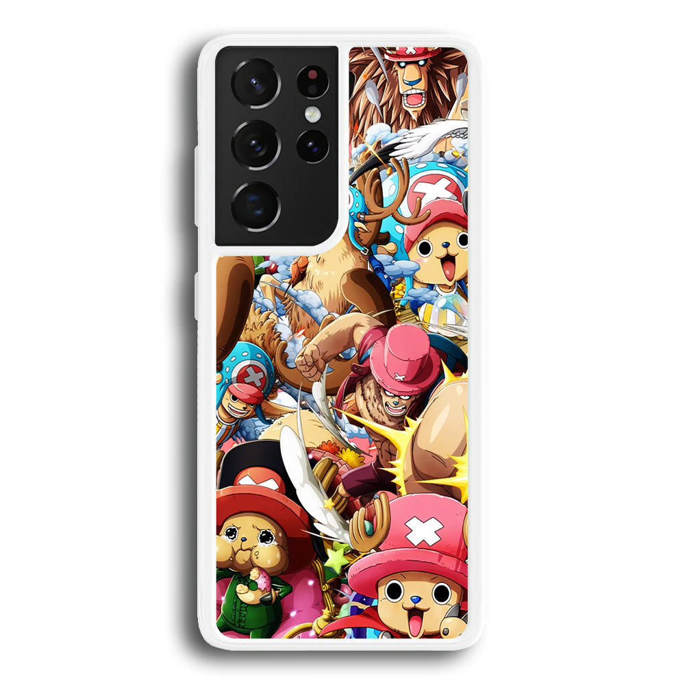 Chopper One Piece Transformation Character Samsung Galaxy S21 Ultra Ca ...