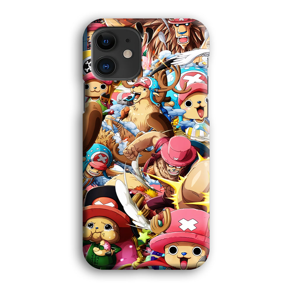 Chopper One Piece Transformation Character iPhone 12 Case