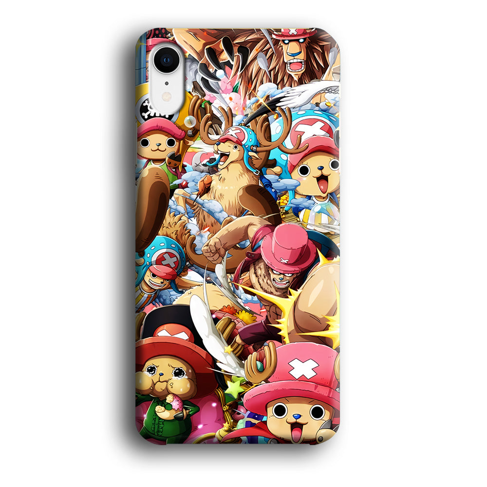 Chopper One Piece Transformation Character iPhone XR Case