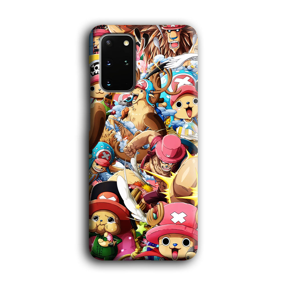 Chopper One Piece Transformation Character Samsung Galaxy S20 Plus Case