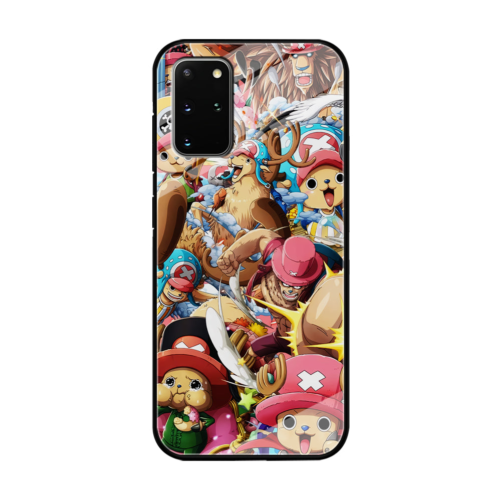 Chopper One Piece Transformation Character Samsung Galaxy S20 Plus Case