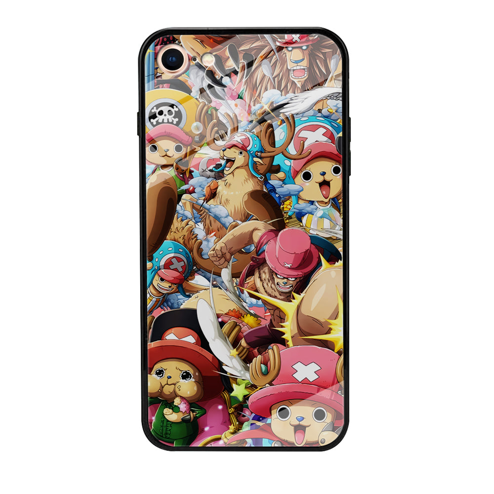 Chopper One Piece Transformation Character iPhone 8 Case