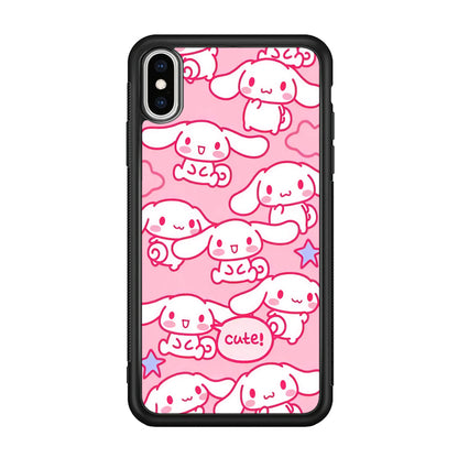 Cinnamoroll Cute Pink iPhone XS Case