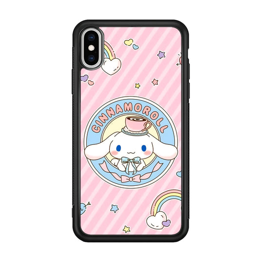 Cinnamoroll Enjoy Coffee iPhone XS Case