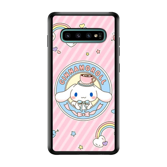 Cinnamoroll Enjoy Coffee Samsung Galaxy S10 Plus Case