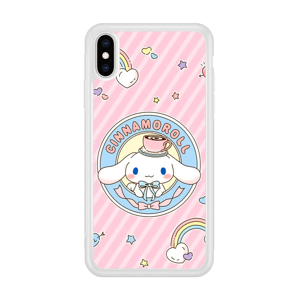 Cinnamoroll Enjoy Coffee iPhone XS Case