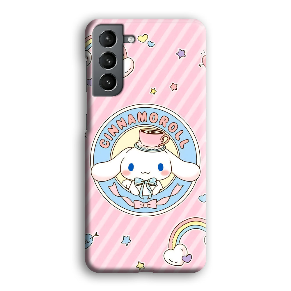 Cinnamoroll Enjoy Coffee Samsung Galaxy S21 Plus Case