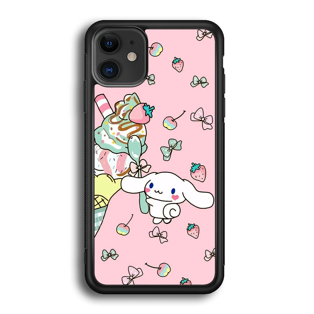 Cinnamoroll Ice Cream Dessert iPhone 12 Case