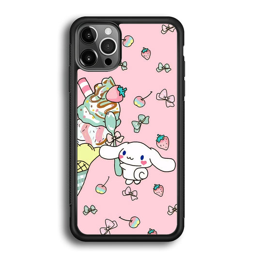 Cinnamoroll Ice Cream Dessert iPhone 12 Pro Case