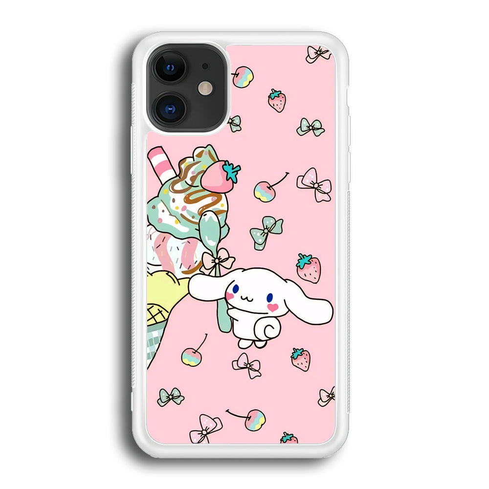 Cinnamoroll Ice Cream Dessert iPhone 12 Case