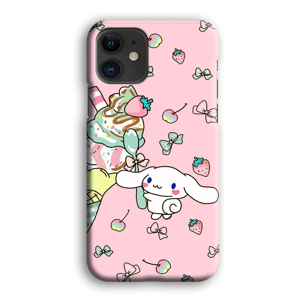 Cinnamoroll Ice Cream Dessert iPhone 12 Case