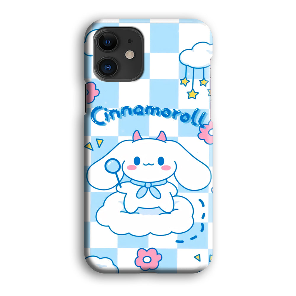 Cinnamoroll Square Of Aesthetic iPhone 12 Case