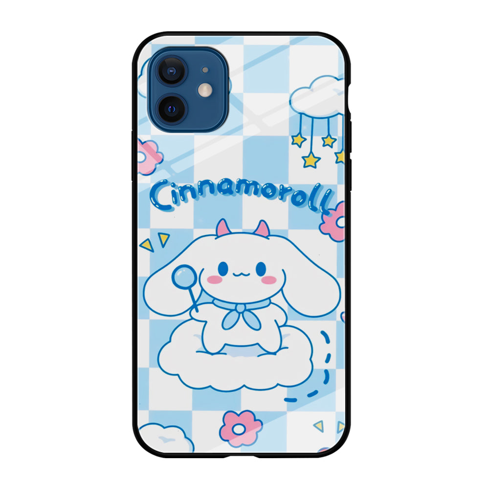 Cinnamoroll Square Of Aesthetic iPhone 12 Case