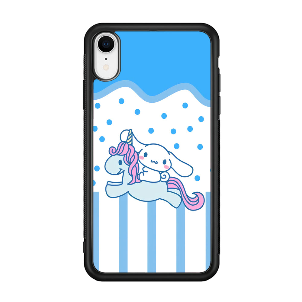 Cinnamoroll With Unicorn iPhone XR Case