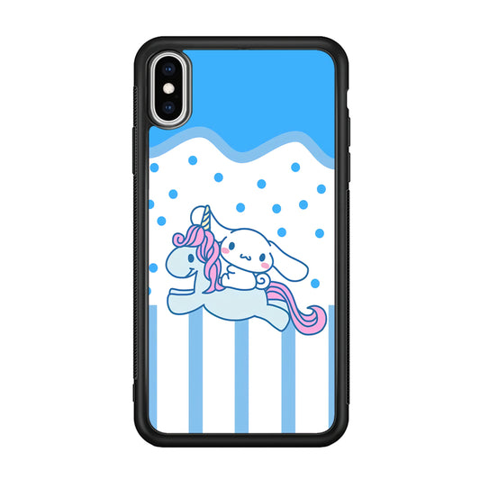 Cinnamoroll With Unicorn iPhone XS Case