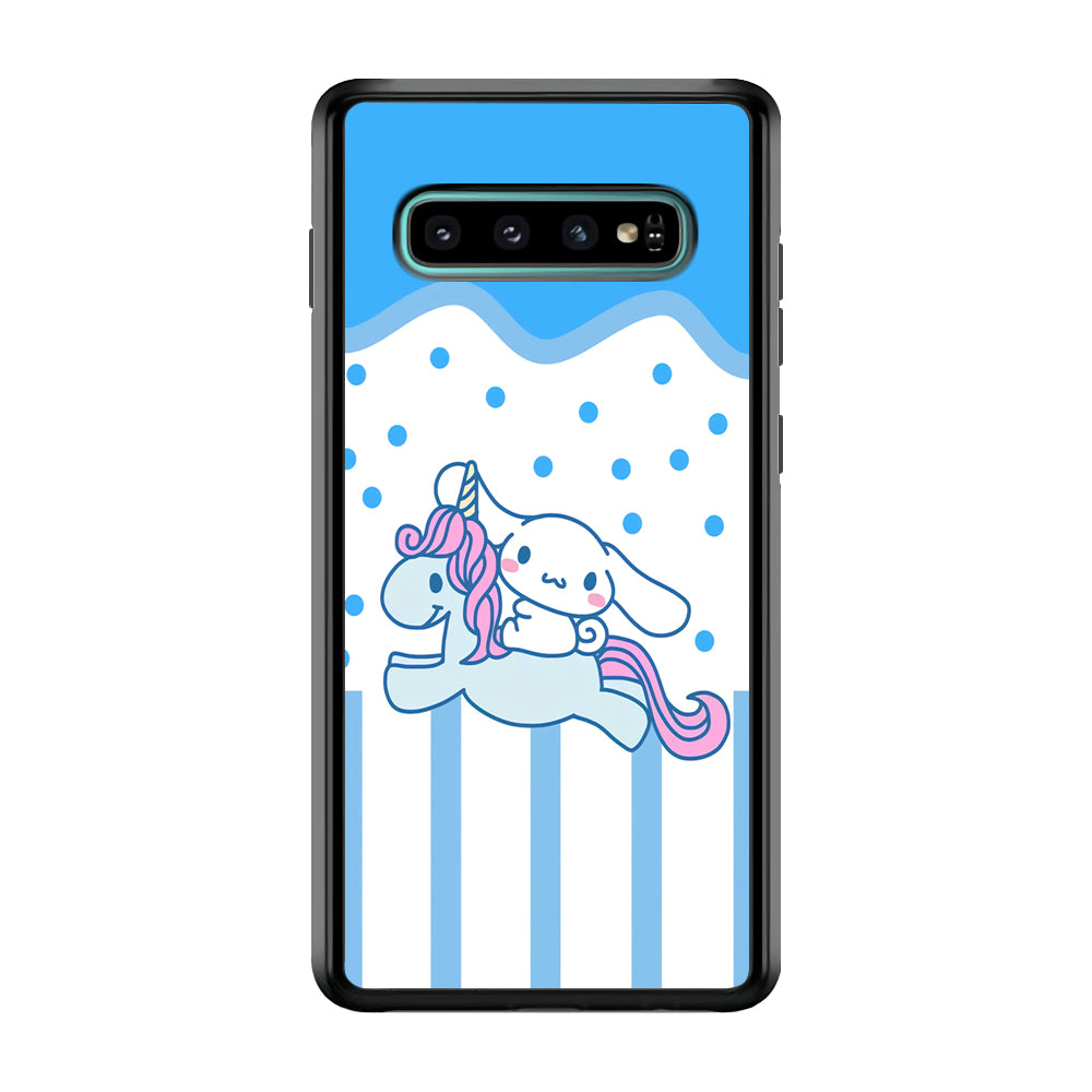 Cinnamoroll With Unicorn Samsung Galaxy S10 Case