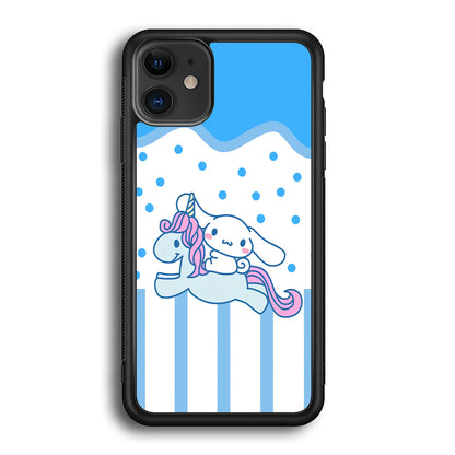 Cinnamoroll With Unicorn iPhone 12 Case