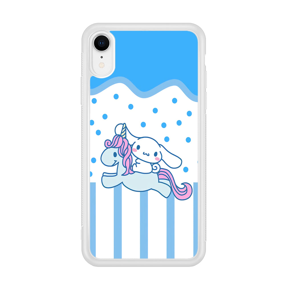 Cinnamoroll With Unicorn iPhone XR Case
