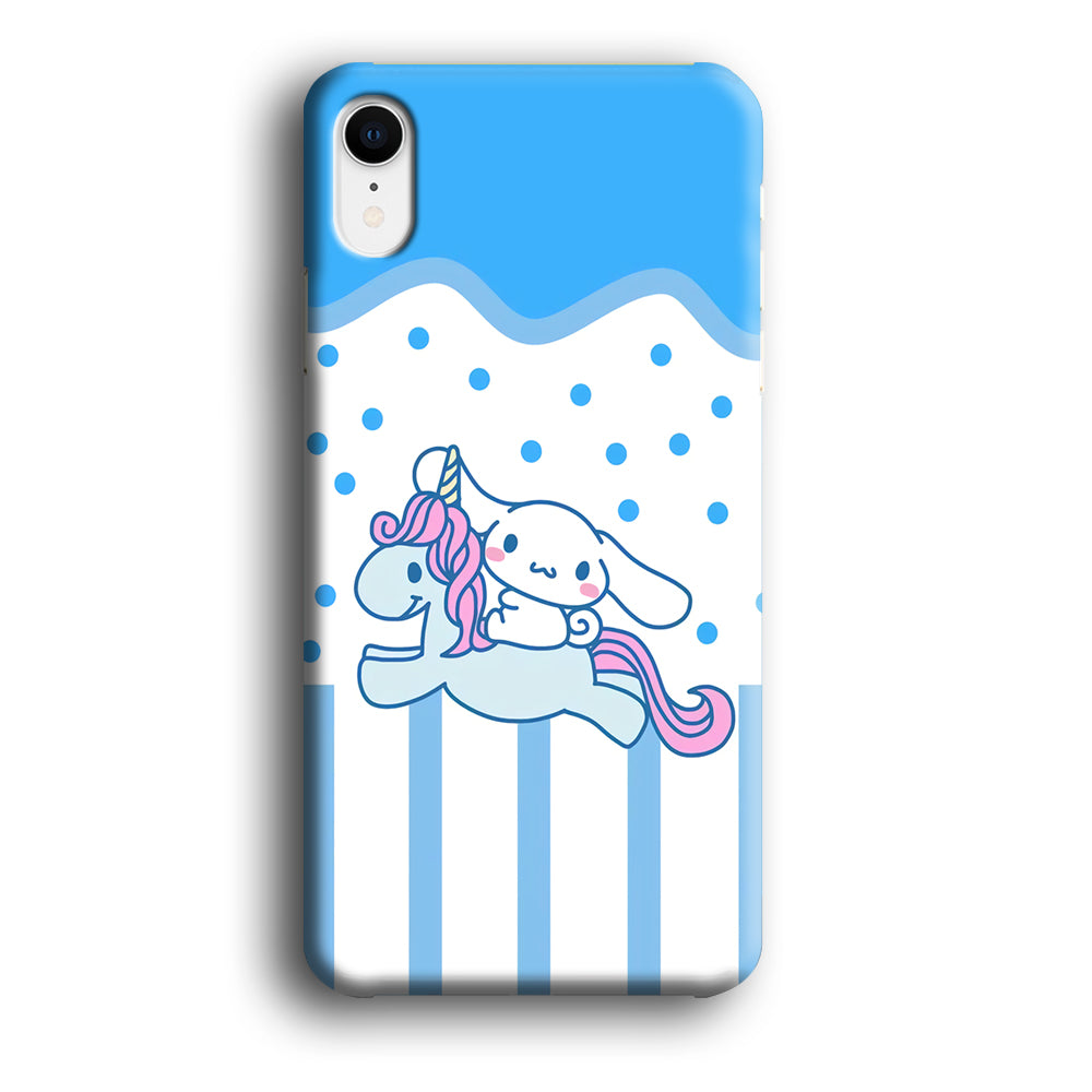 Cinnamoroll With Unicorn iPhone XR Case
