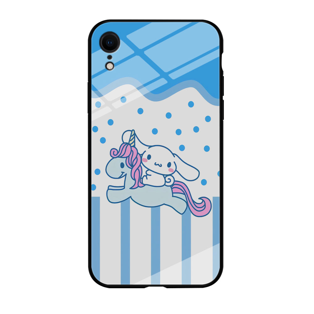 Cinnamoroll With Unicorn iPhone XR Case