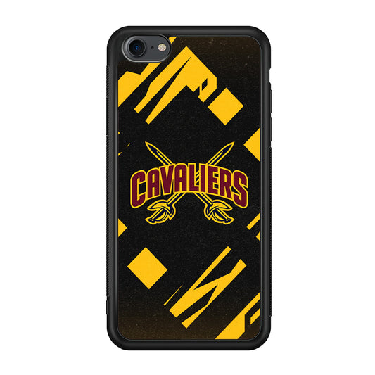 Cleveland Cavaliers Yellow Pattern iPhone 8 Case