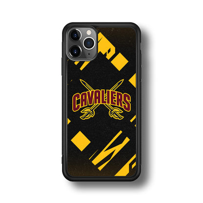 Cleveland Cavaliers Yellow Pattern iPhone 11 Pro Max Case